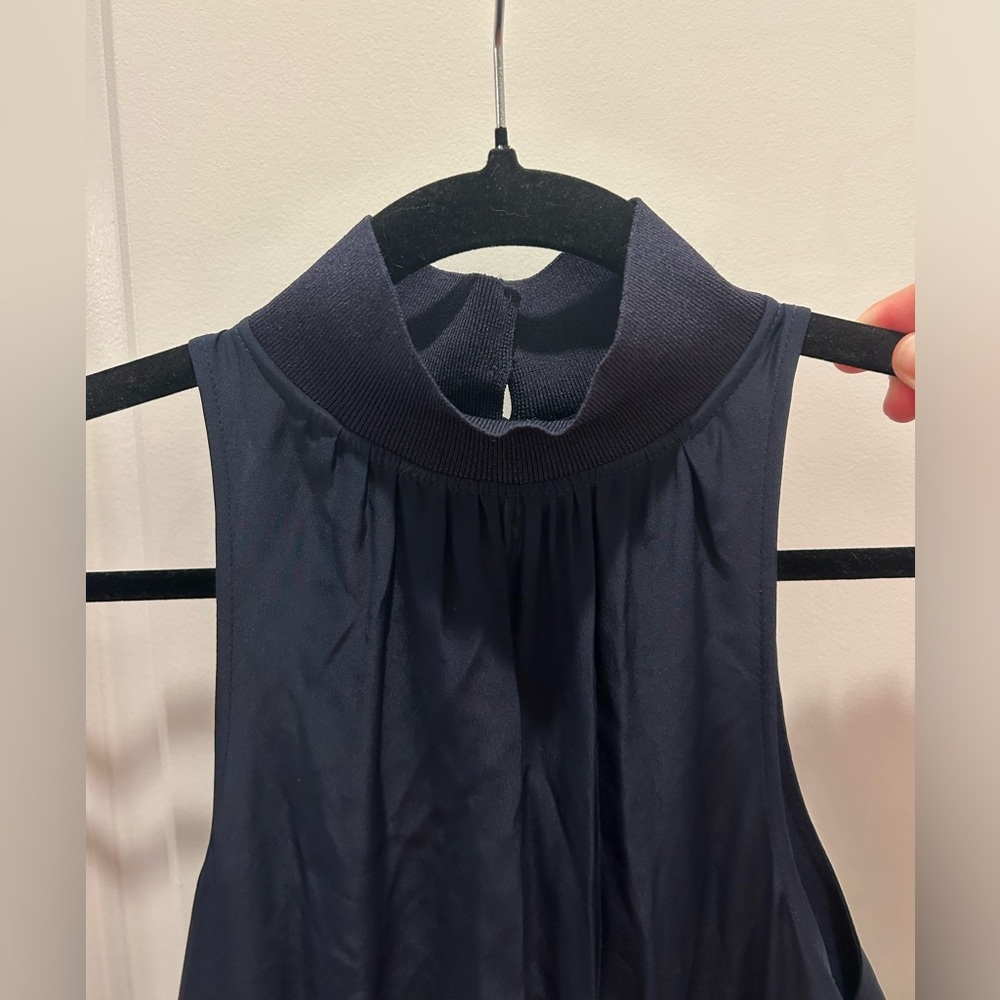 Cinq à Sept Fern Sleeveless Silk Minidress - Picture 6 of 9